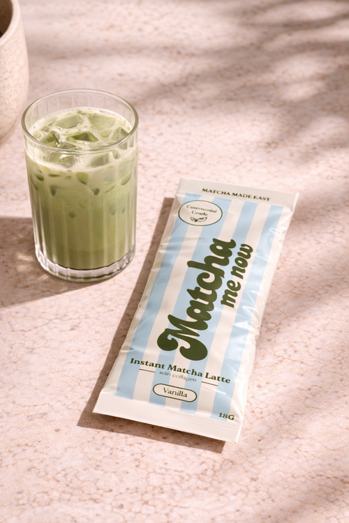 Instant Matcha Latte with Collagen: Vanilla
